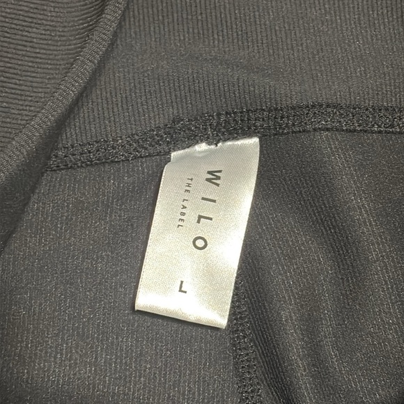 🔥🔥🔥Wilothelabel Black High-Waisted Leggings Size:Large🔥🔥🔥 - Picture 3 of 9